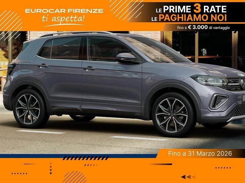 Usata VW T-Cross R-line Plus 116 CV (85 kW) 2024 Smoky grey metallizzato SUV
