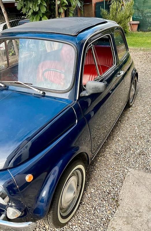 Usata Fiat 500 1970 Blu Berlina