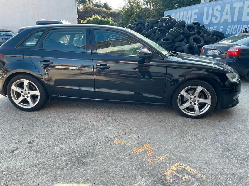Usata Audi A3 102 CV (75 kW) 2013 Nero Berlina