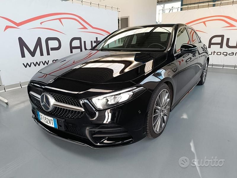 Usata Mercedes A180 Premium 116 CV (85 kW) 2021 Nero Berlina