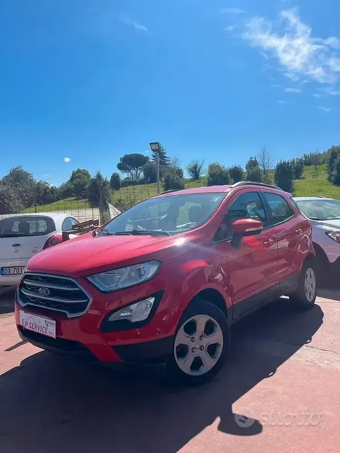 Usata Ford Ecosport ST-Line 99 CV (72 kW) 2018 Rosso SUV