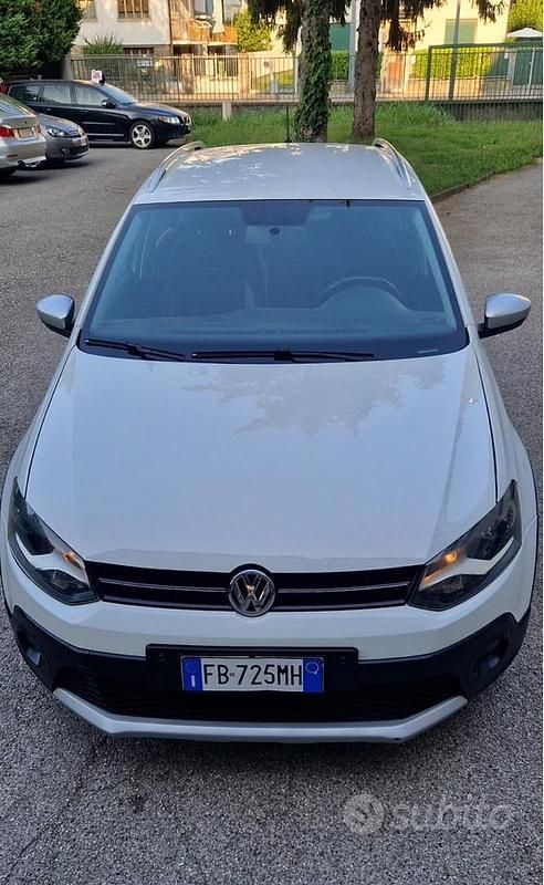 Usata VW Polo 75 CV (55 kW) 2016 Bianco Berlina