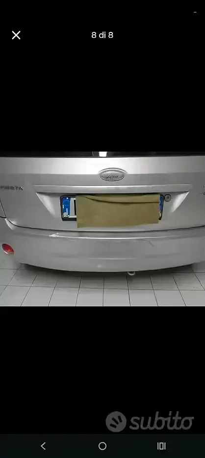 Usata Ford Fiesta 68 CV (50 kW) 2007 Grigio Utilitaria