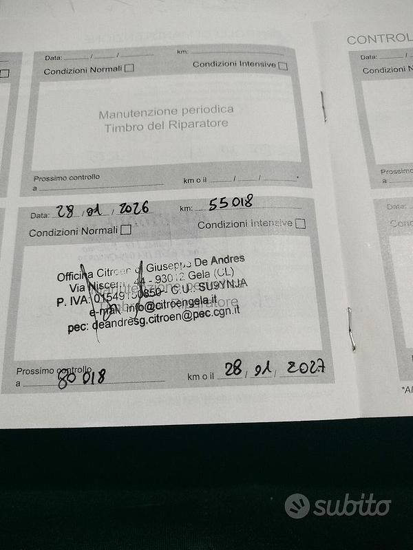 Usata Citroën C5 130 CV (95 kW) 2020 Grigio Station wagon