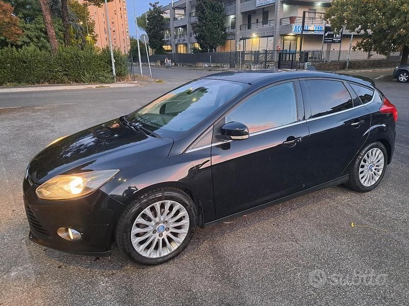 Usata Ford Focus Titanium 115 CV (84 kW) 2011 Nero Berlina