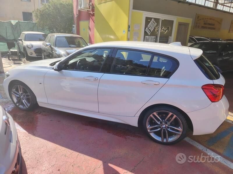 Usata BMW 114 M Sport 95 CV (69 kW) 2017 Bianco Utilitaria