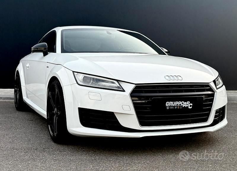Usata Audi TT S-Line 184 CV (135 kW) 2014 Bianco Coupé