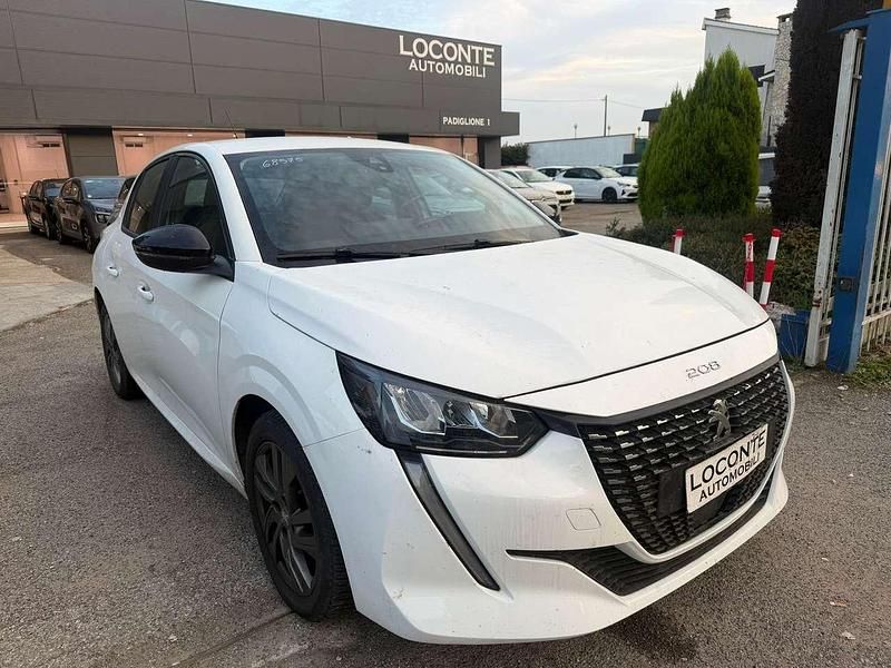 Usata Peugeot 208 Allure 75 CV (55 kW) 2022 Bianco Utilitaria
