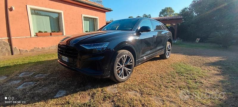 Usata Audi Q8 S-Line 286 CV (210 kW) 2019 Nero SUV