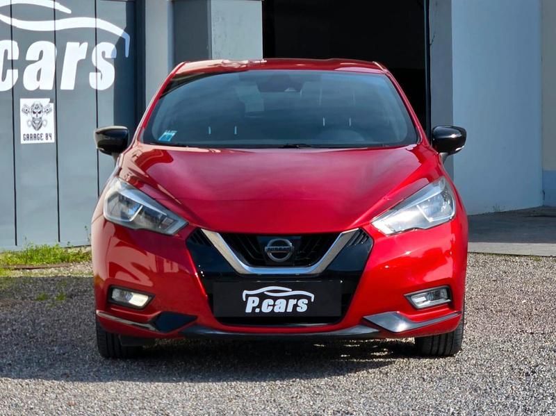 Usata Nissan Micra N-Connecta 89 CV (65 kW) 2017 Rosso Utilitaria