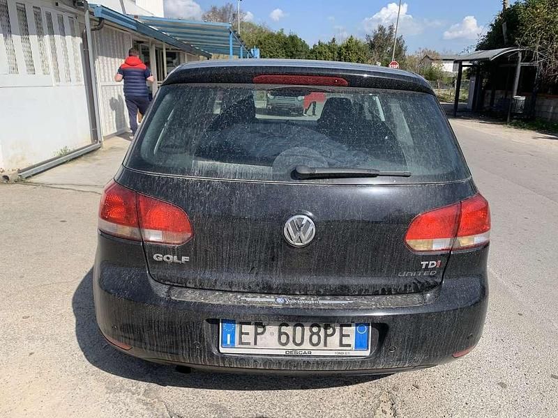 Usata VW Golf VII Comfortline 105 CV (77 kW) 2013 Nero Berlina