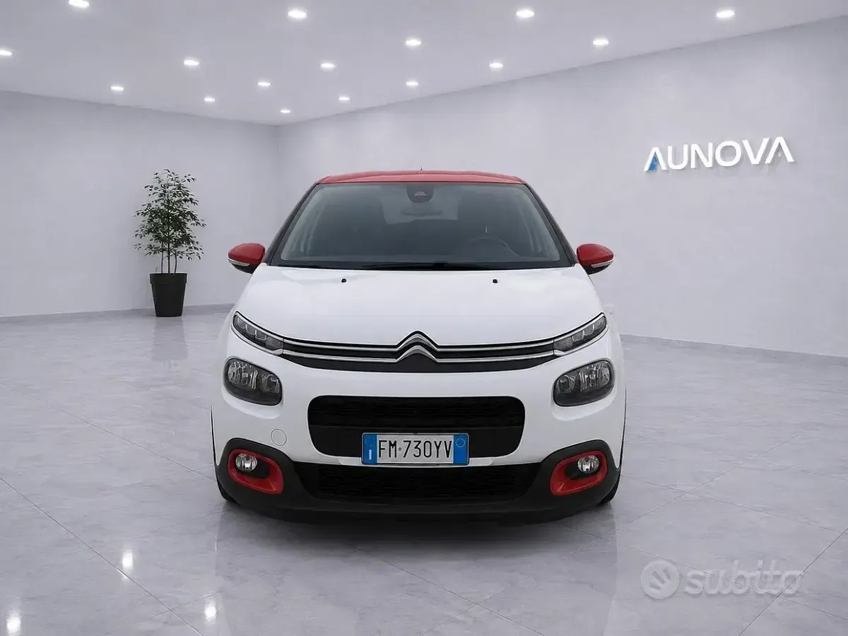 Usata Citroën C3 PureTech 82 CV (60 kW) 2017 Bianco Berlina