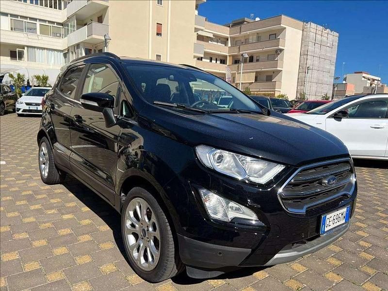 Usata Ford Ecosport Titanium S 125 CV (91 kW) 2021 Nero metallizzato SUV