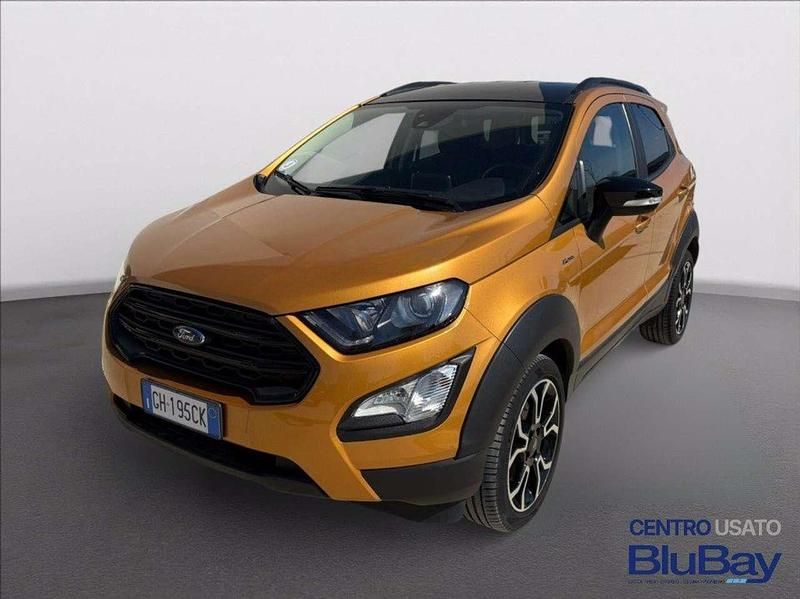 Usata Ford Ecosport Active 125 CV (91 kW) 2021 Arancione metallizzato SUV