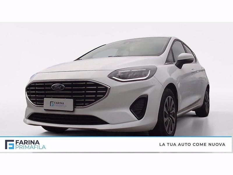 Usata Ford Fiesta Titanium 125 CV (91 kW) 2023 Bianco Utilitaria