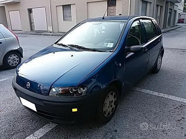 Brugt Fiat Punto S 60 HK (44 kW) 2001 Blå Hatchback