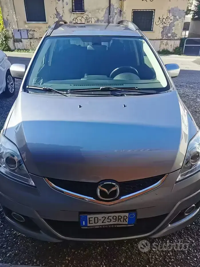 Usata Mazda 5 Style 110 CV (80 kW) 2010 Grigio Monovolume