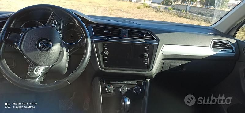 Usata VW Tiguan Business 150 CV (110 kW) 2018 Bianco SUV