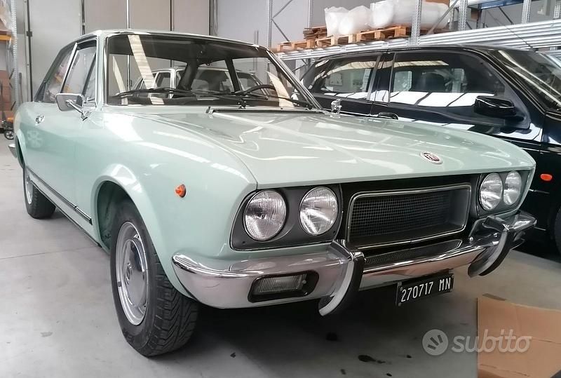 Usata Fiat 1600 Sport 1970 Verde Coupé