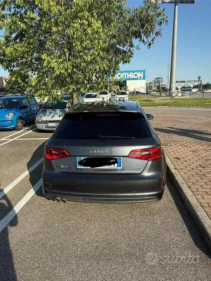 Usata Audi A3 Ambition 150 CV (110 kW) 2016 Grigio Berlina