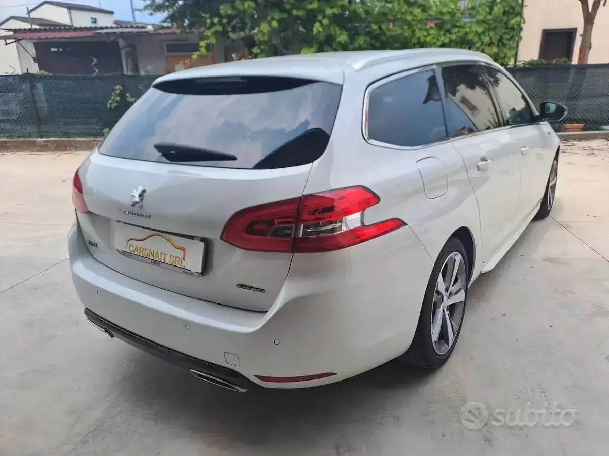 Usata Peugeot 308 GT-line 131 CV (96 kW) 2020 Bianco Station wagon