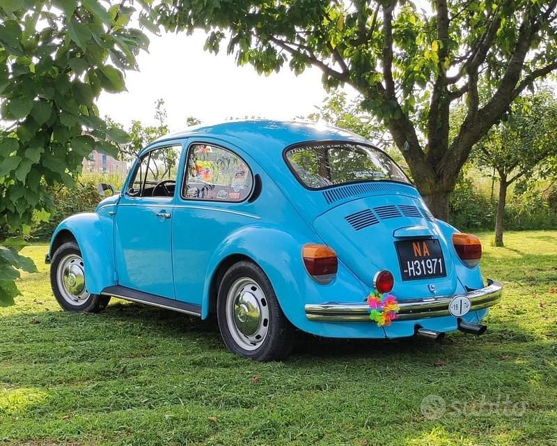 Usata VW Beetle 1970 Blu Utilitaria