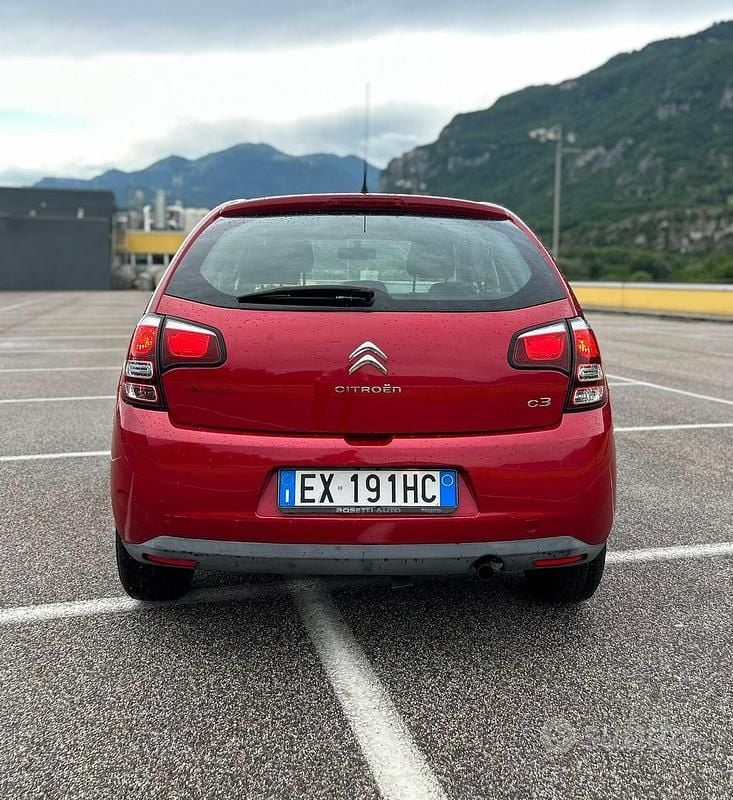 Usata Citroën C3 Exclusive 82 CV (60 kW) 2014 Rosso Berlina