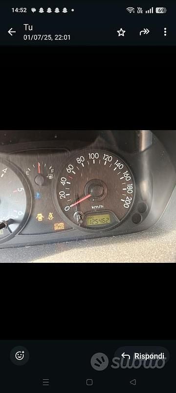 Usata Kia Picanto 2005 Giallo Utilitaria