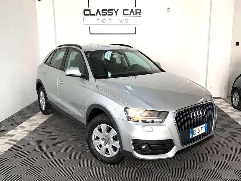 Usata Audi Q3 Ambiente 140 CV (102 kW) 2013 Argento SUV