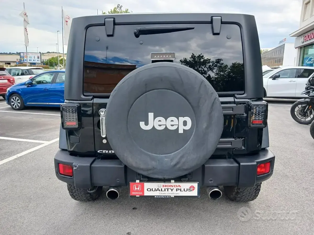 Usata Jeep Wrangler Sport 200 CV (147 kW) 2013 Nero SUV