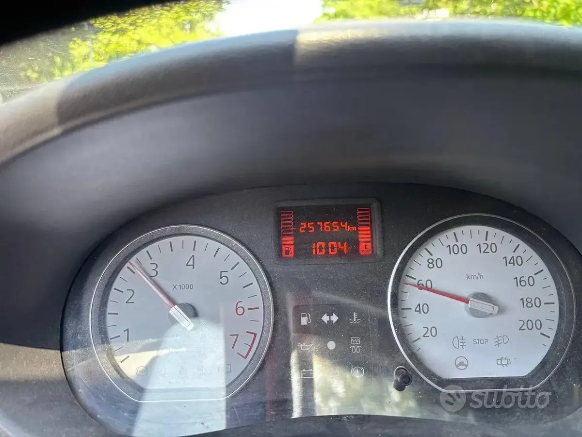 Usata Dacia Sandero 75 CV (55 kW) 2009 Grigio Utilitaria