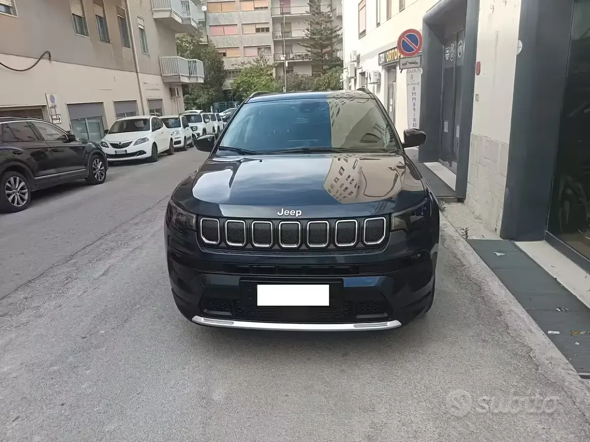 Usata Jeep Compass 131 CV (96 kW) 2022 Blu SUV