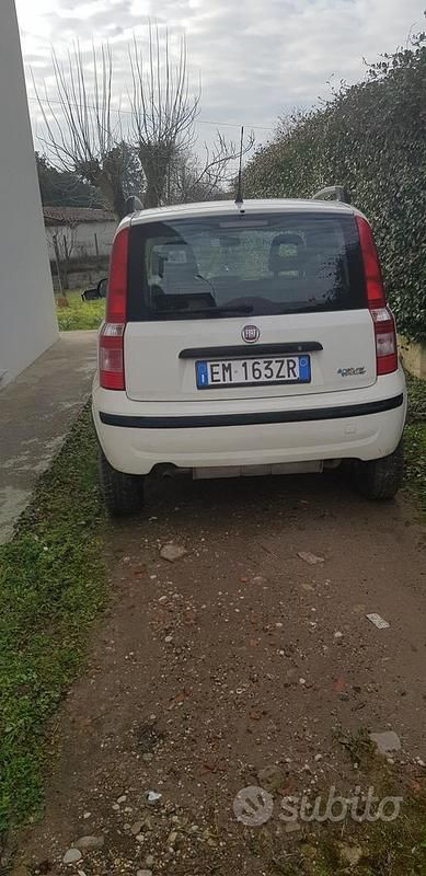 Usata Fiat Panda 2012 Bianco Utilitaria
