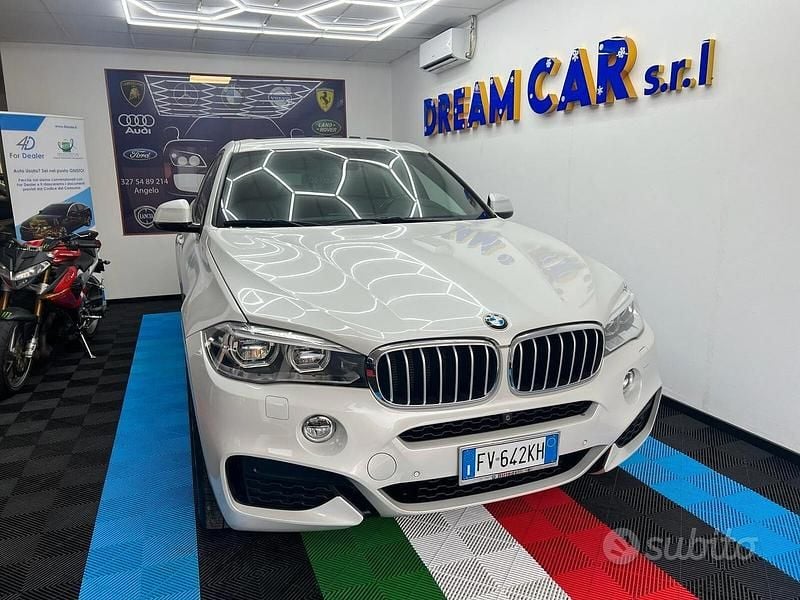 Usata BMW X6 M Sport 313 CV (230 kW) 2019 Bianco SUV