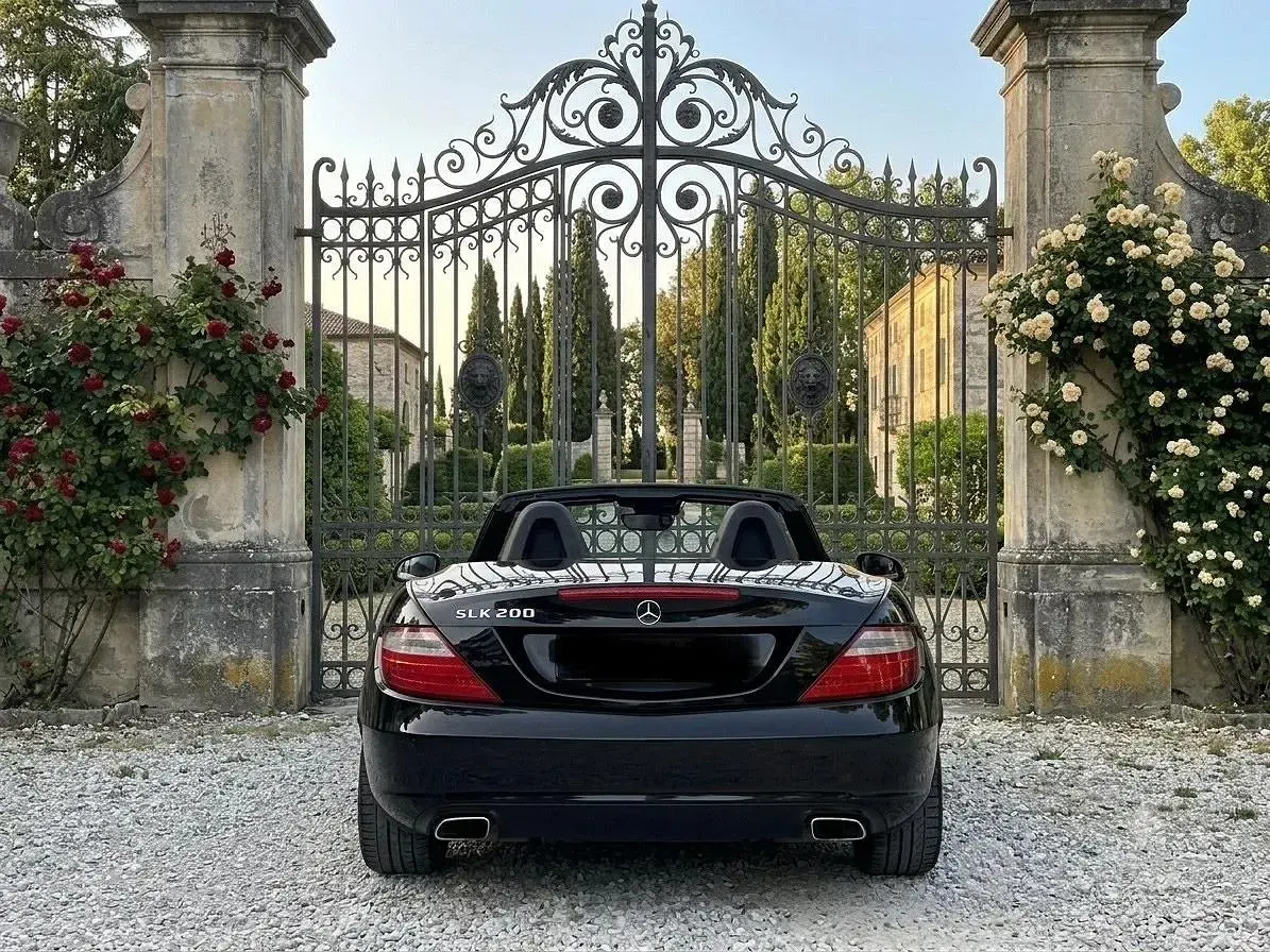 Usata Mercedes SLK200 184 CV (135 kW) 2011 Nero Cabrio