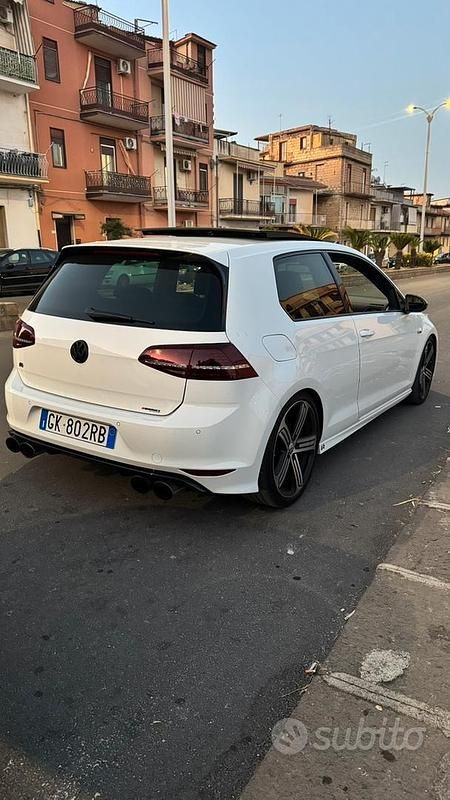 Usata VW Golf VII R 300 CV (220 kW) 2015 Bianco