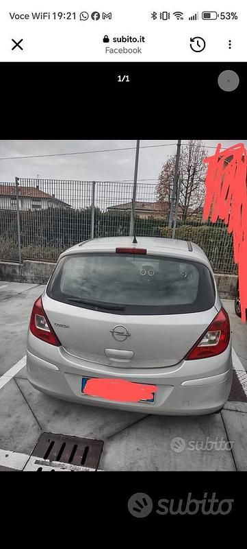 Usata Opel Corsa 2009 Grigio Utilitaria