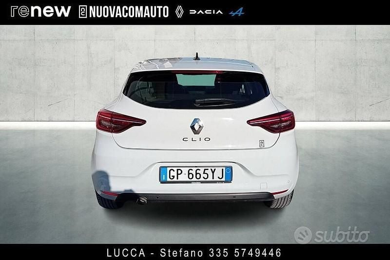 Usata Renault Clio V SE 67 CV (49 kW) 2023 Bianco Berlina