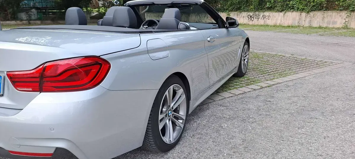 Usata BMW 425 M Sport 224 CV (164 kW) 2018 Argento Coupé