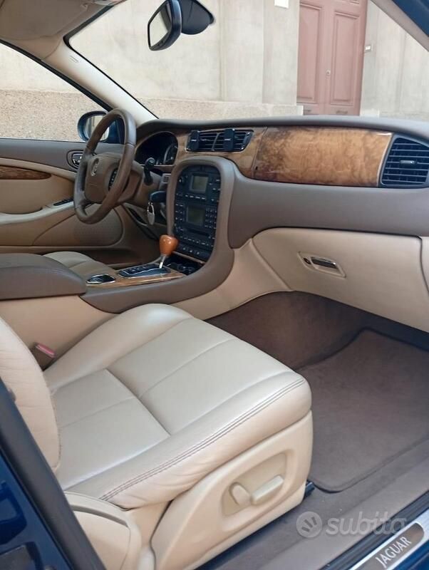 Usata Jaguar S-Type S 207 CV (152 kW) 2005 Blu Berlina
