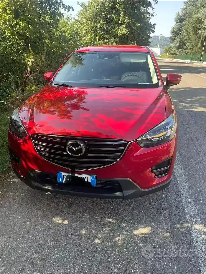 Usata Mazda CX-5 150 CV (110 kW) 2017 Rosso SUV