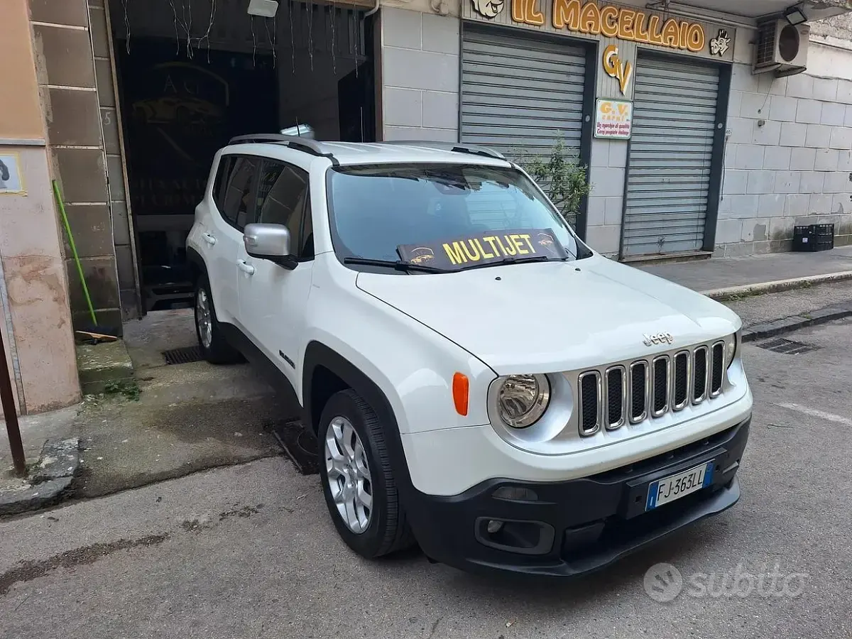 Usata Jeep Renegade Longitude 120 CV (88 kW) 2017 Bianco SUV