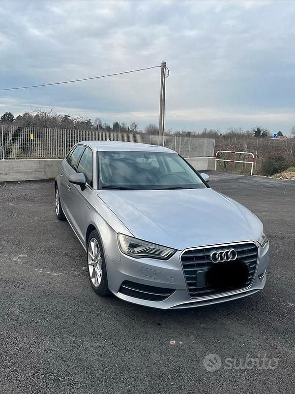Usata Audi A3 Ambiente 110 CV (80 kW) 2015 Grigio Berlina