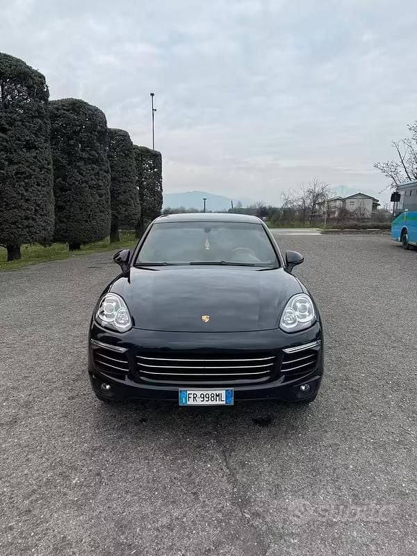 Usata Porsche Cayenne 250 CV (183 kW) 2015 Blu SUV