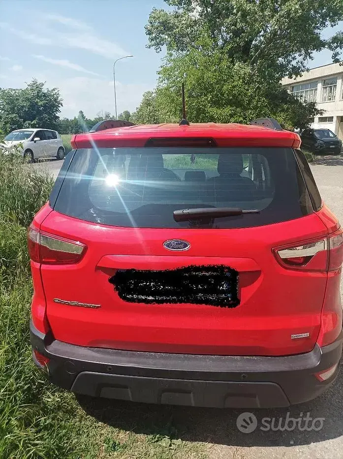 Usata Ford Ecosport 95 CV (69 kW) 2019 Rosso SUV