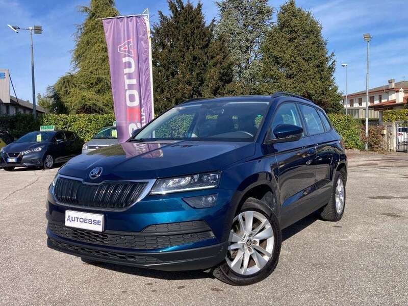 Usata Skoda Karoq Executive 116 CV (85 kW) 2021 Verde SUV