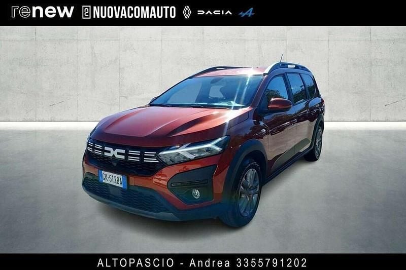 Usata Dacia Jogger Expression 110 CV (80 kW) 2022 Arancione Monovolume