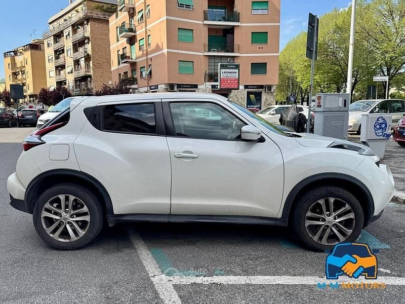 Usata Nissan Juke Acenta 110 CV (80 kW) 2014 Bianco SUV