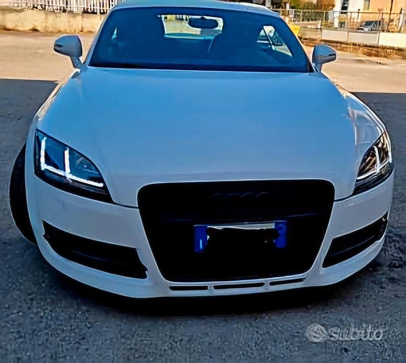 Usata Audi TT S-Line 170 CV (125 kW) 2009 Bianco Coupé