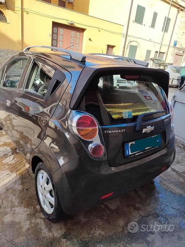 Usata Chevrolet Spark LS 82 CV (60 kW) 2010 Marrone Utilitaria